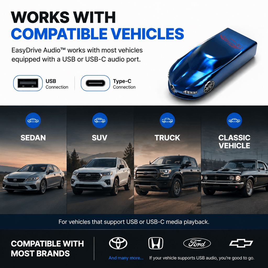 EasyDrive Audio™ | 3000+ Songs Car Music Drive