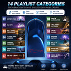 EasyDrive Audio™ – 3000+ Songs. No Apps. No Monthly Fees.